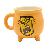 Harry Potter Hufflepuff Cauldron Stoneware Mug - Yellow