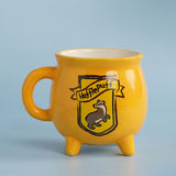 Harry Potter Hufflepuff Cauldron Stoneware Mug - Yellow