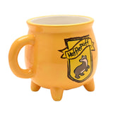 Harry Potter Hufflepuff Cauldron Stoneware Mug - Yellow
