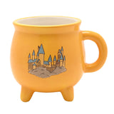 Harry Potter Hufflepuff Cauldron Stoneware Mug - Yellow
