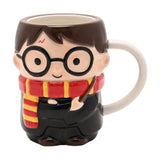 Harry Potter 3D Stoneware Mug 220ml with Scarf and Wand