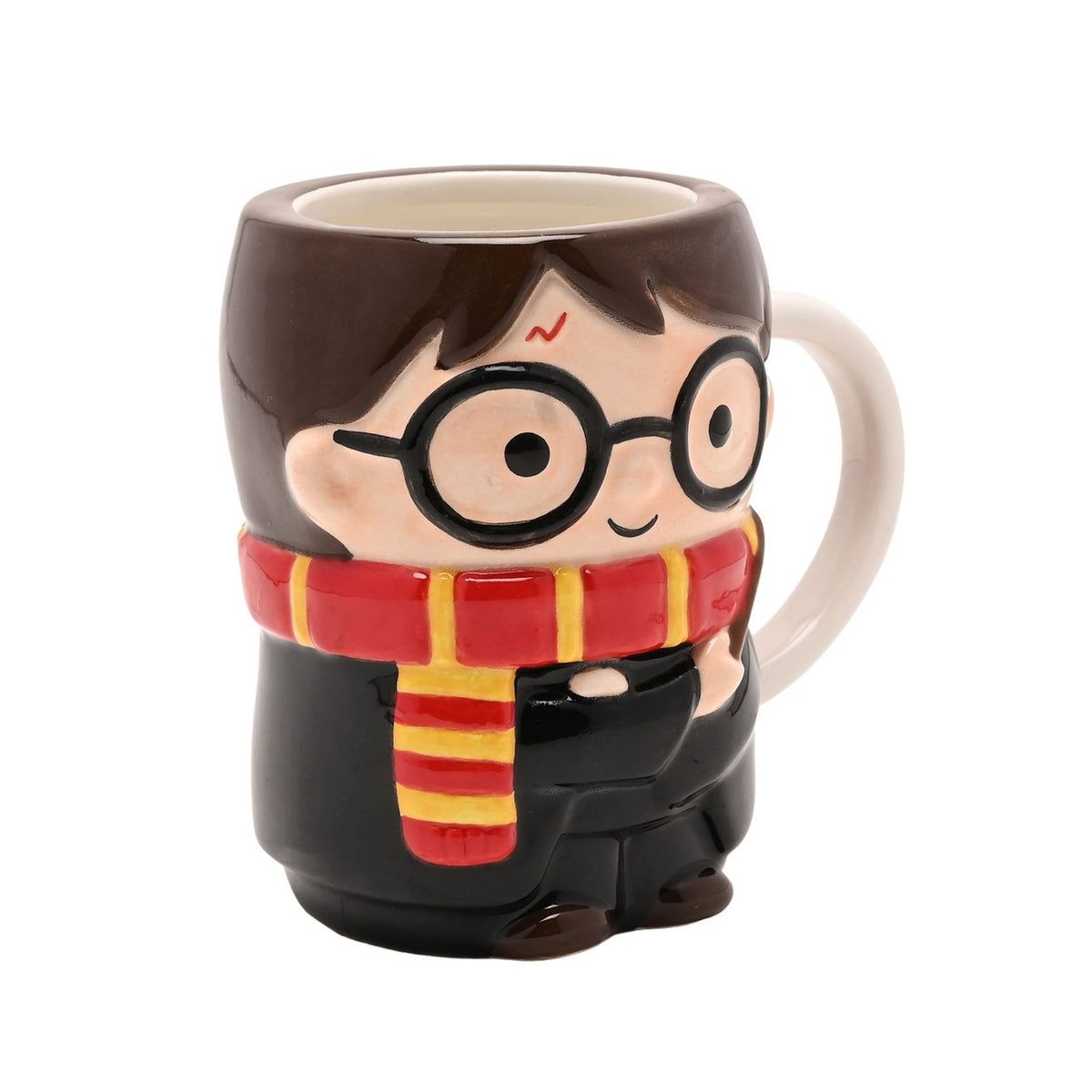 Harry Potter 3D Stoneware Mug 220ml with Scarf and Wand