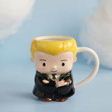 Harry Potter Draco 3D Figure Stoneware Mug - Black & Yellow