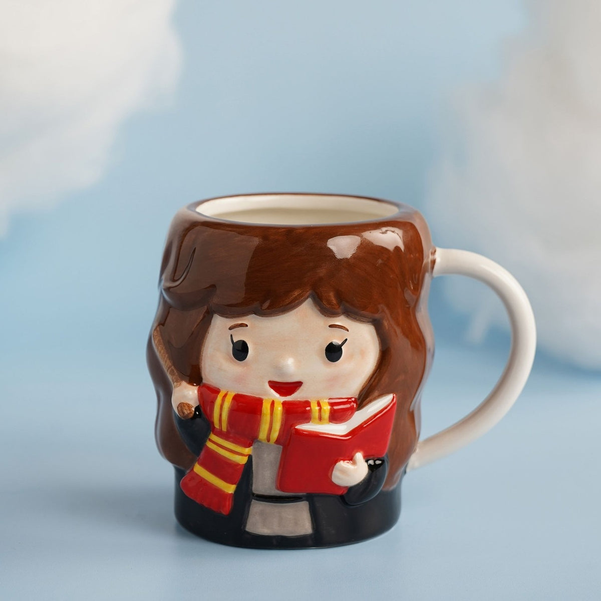 Harry Potter Hermione 3D Stoneware Mug 220ml - Brown & Black