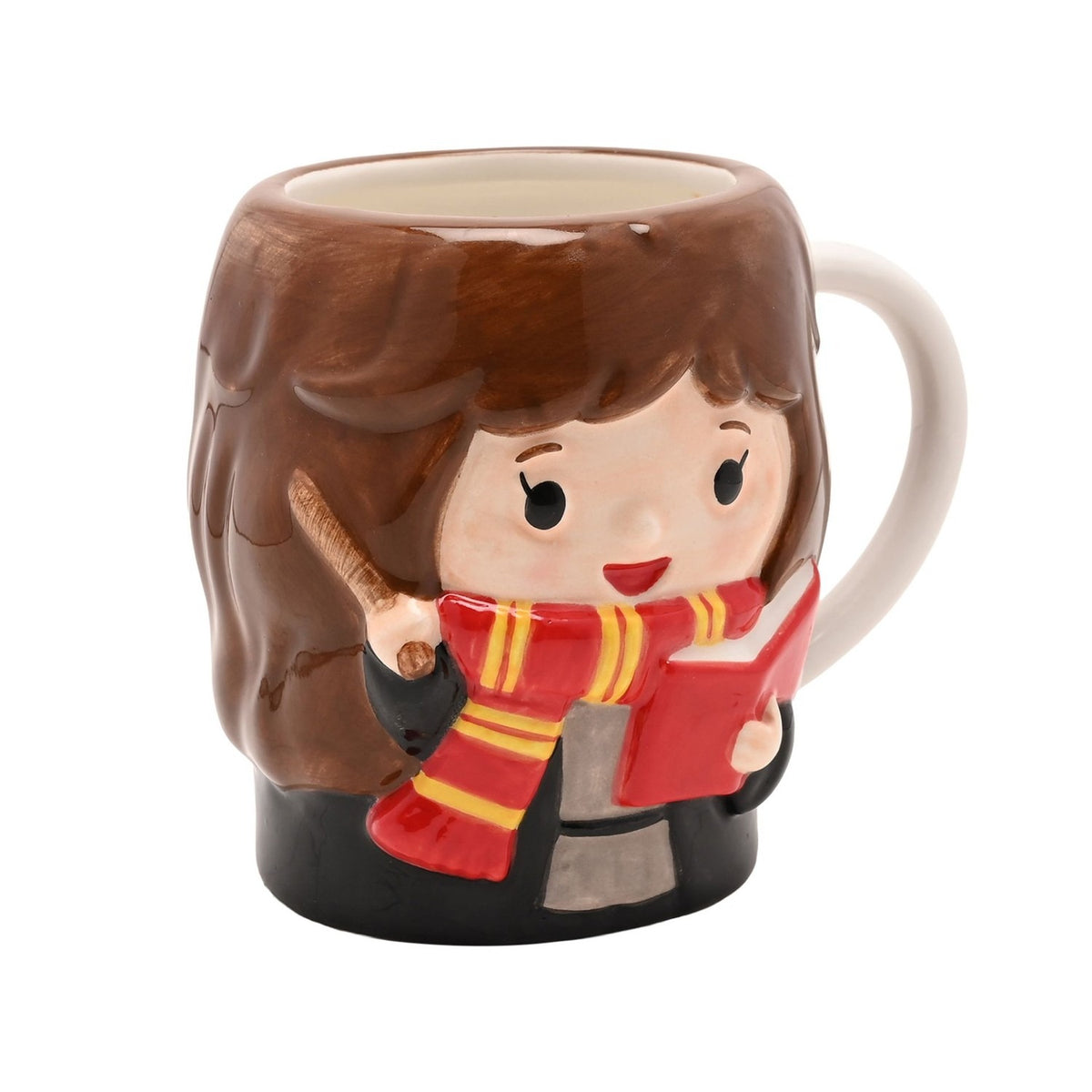 Harry Potter Hermione 3D Stoneware Mug 220ml - Brown & Black