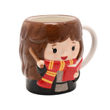 Harry Potter Hermione 3D Stoneware Mug 220ml - Brown & Black