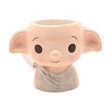 Harry Potter Dobby 3D Stoneware Mug 220ml - Pink & Grey