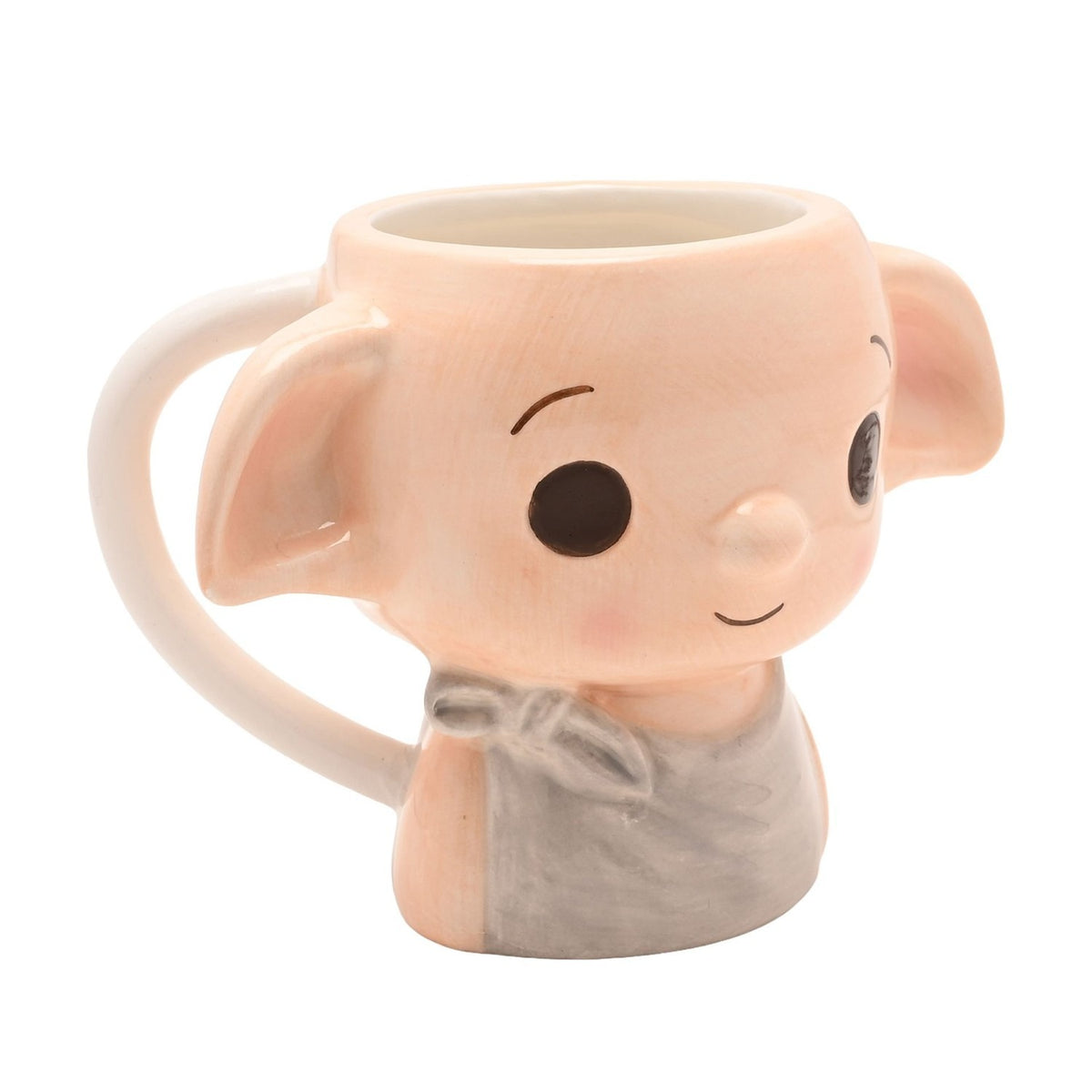 Harry Potter Dobby 3D Stoneware Mug 220ml - Pink & Grey