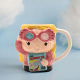 Harry Potter Luna Holding The Quibbler 3D Stoneware Mug