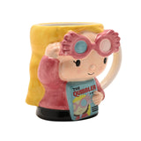 Harry Potter Luna Holding The Quibbler 3D Stoneware Mug