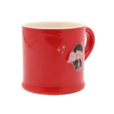 Harry Potter and Owl Embossed Stoneware Mug 290ml - Red