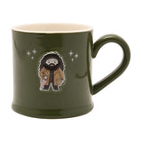 Harry Potter Hagrid Embossed Stoneware Mug - Green