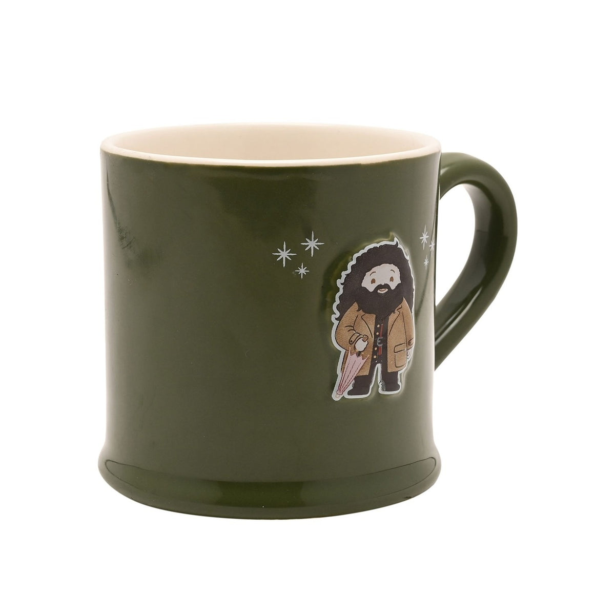 Harry Potter Hagrid Embossed Stoneware Mug - Green