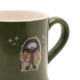 Harry Potter Hagrid Embossed Stoneware Mug - Green