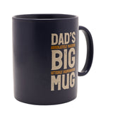 Dad's Absolutely Massive Big Stoneware Pint Mug 580ml - Blue