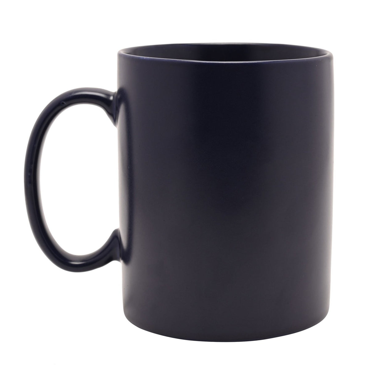 Big Sunburst Slogan Matt Stoneware Pint Mug 580ml - Blue