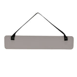 King of The Shed Hanging Wooden Plaque with Charm - Grey