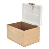 Best Wishes to the Mr & Mrs Wooden Card Storage Box - Brown