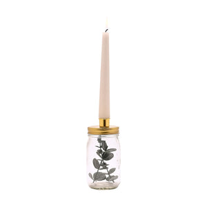 Glass Candle Holders