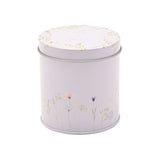 Mr & Mrs Wildflower Tin Scented Candle with Lid - Purple
