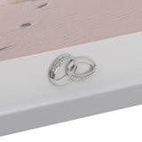 Matt Plastic Photo Frame with Rings Icon 10 x 8in - Grey