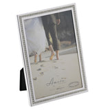 Sparkle Border Silverplated Photo Frame 7 x 5in - Silver