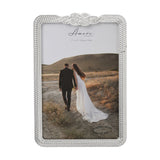 Infinity 3D Rope Knot Silverplated Photo Frame - Silver