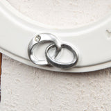 Mr&Mrs Wedding Horse Shoe Resin Wall Art with Ribbon - White