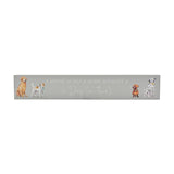 A House Is Not A Home Without A Dog Wooden Plaque - Light Grey