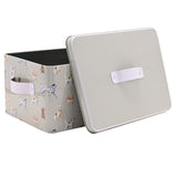 Jessavale Dog Print Treat Tin Storage Box 24.5cm - Sage
