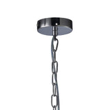 Willow 3 Light Crystal Chandelier - Polished Chrome (Without Shade)