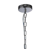 Willow 5 Light Crystal Chandelier - Polished Chrome (Without Shade)