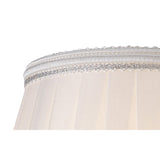 Willow Clip-On Lampshade - White, 8/13cm x 11cm