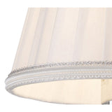 Willow Clip-On Lampshade - White, 8/13cm x 11cm