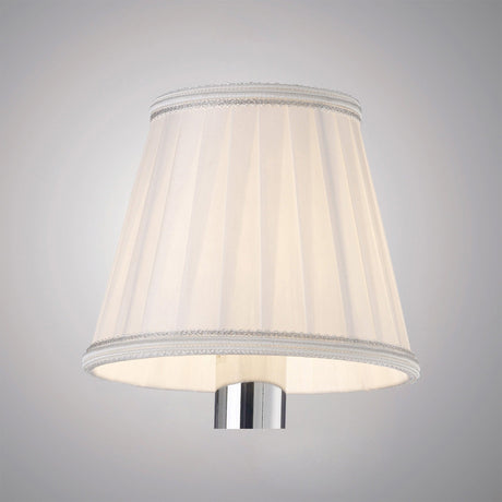 Willow Clip-On Lampshade - White, 8/13cm x 11cm