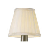 Willow Clip-On Lampshade - Cream, 8/13cm x 11cm
