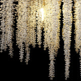 Wisteria 62cm 7 Light Crystal Suspension Light - French Gold