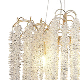 Wisteria 62cm 7 Light Crystal Suspension Light - French Gold