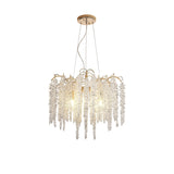 Wisteria 62cm 7 Light Crystal Suspension Light - French Gold