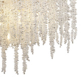 Wisteria 81cm 9 Light Crystal Suspension Light - French Gold