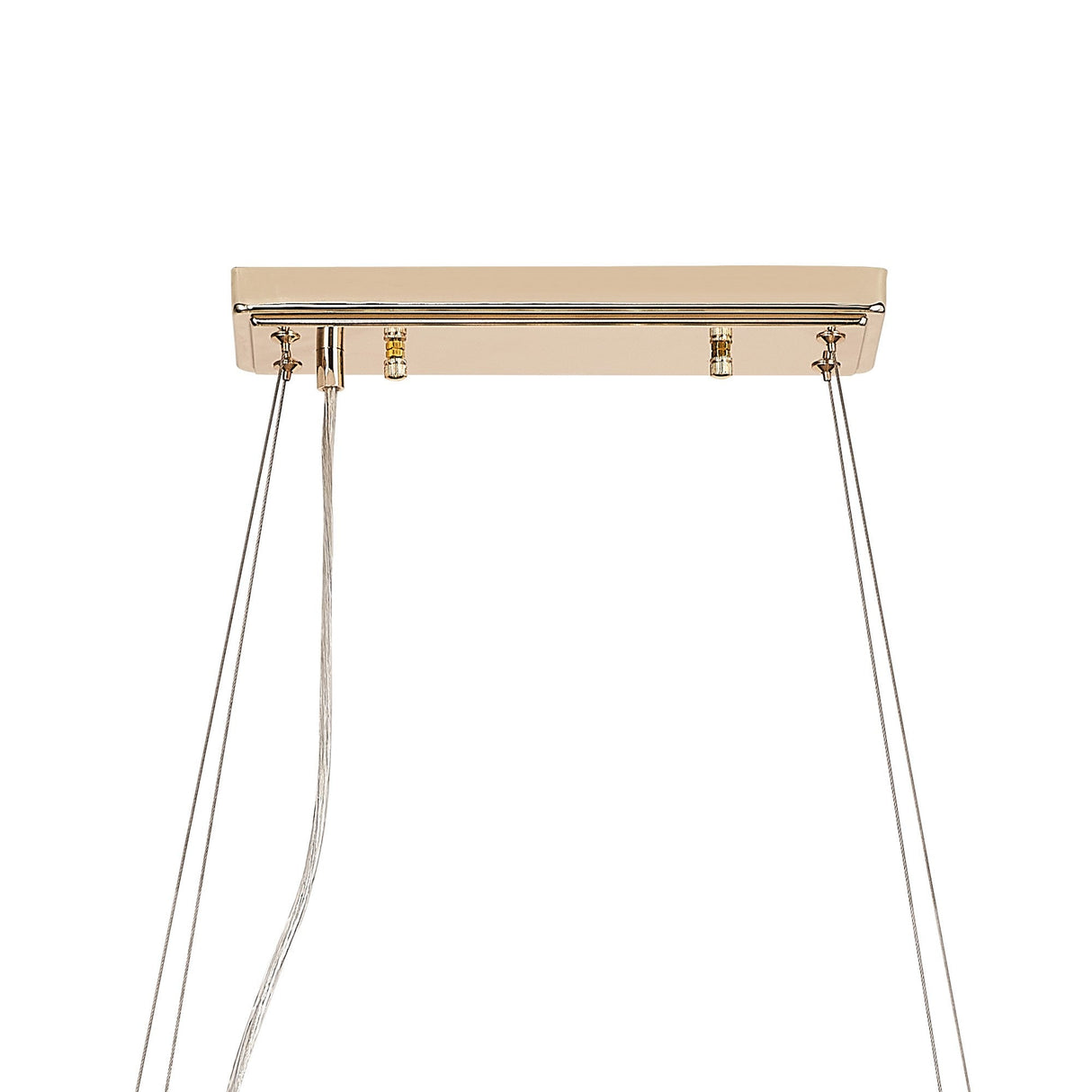 Wisteria 12 Light Crystal Linear Suspension Light - French Gold