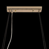 Wisteria 12 Light Crystal Linear Suspension Light - French Gold