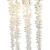 Wisteria 1 Light Crystal Wall Light - French Gold