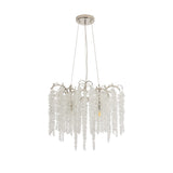 Wisteria 62cm 7 Light Crystal Suspension Light - Polished Nickel