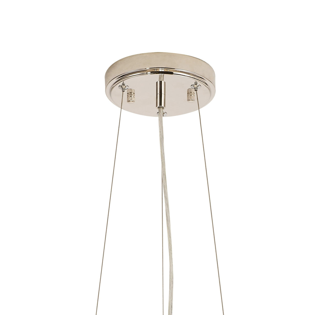 Wisteria 62cm 7 Light Crystal Suspension Light - Polished Nickel