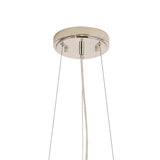 Wisteria 62cm 7 Light Crystal Suspension Light - Polished Nickel
