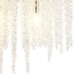 Wisteria 62cm 7 Light Crystal Suspension Light - Polished Nickel