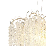 Wisteria 81cm 9 Light Crystal Suspension Light - Polished Nickel