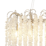 Wisteria 12 Light Crystal Linear Suspension Light - Polished Nickel