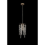 Wisteria 15cm Round 1 Light Crystal Pendant Light - French Gold
